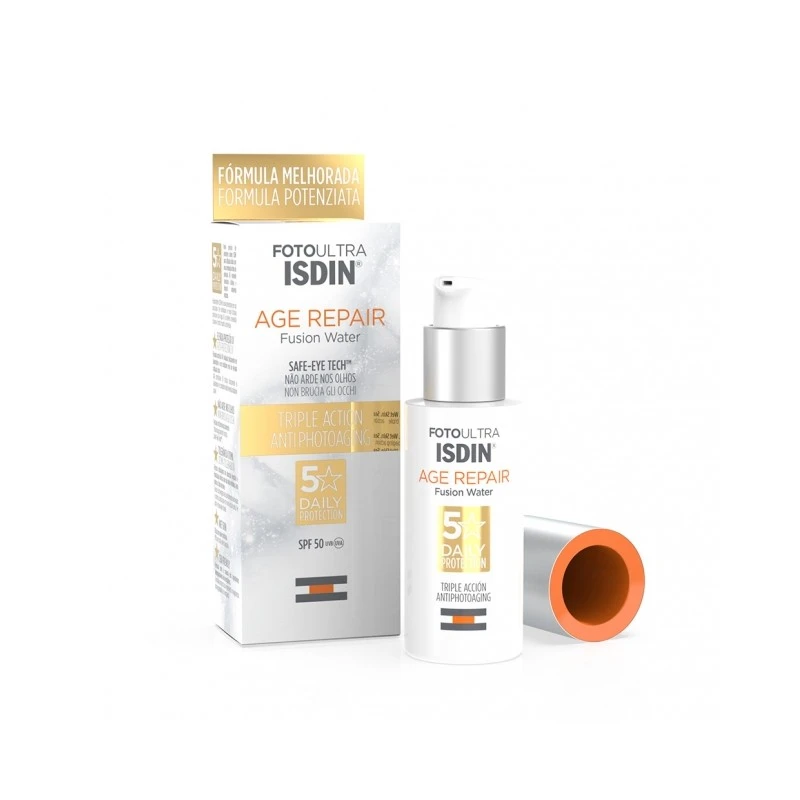 Foto Ultra ISDIN Age Repair Fusion Water SPF50 1 Foto Ultra ISDIN Age Repair Fusion Water SPF50